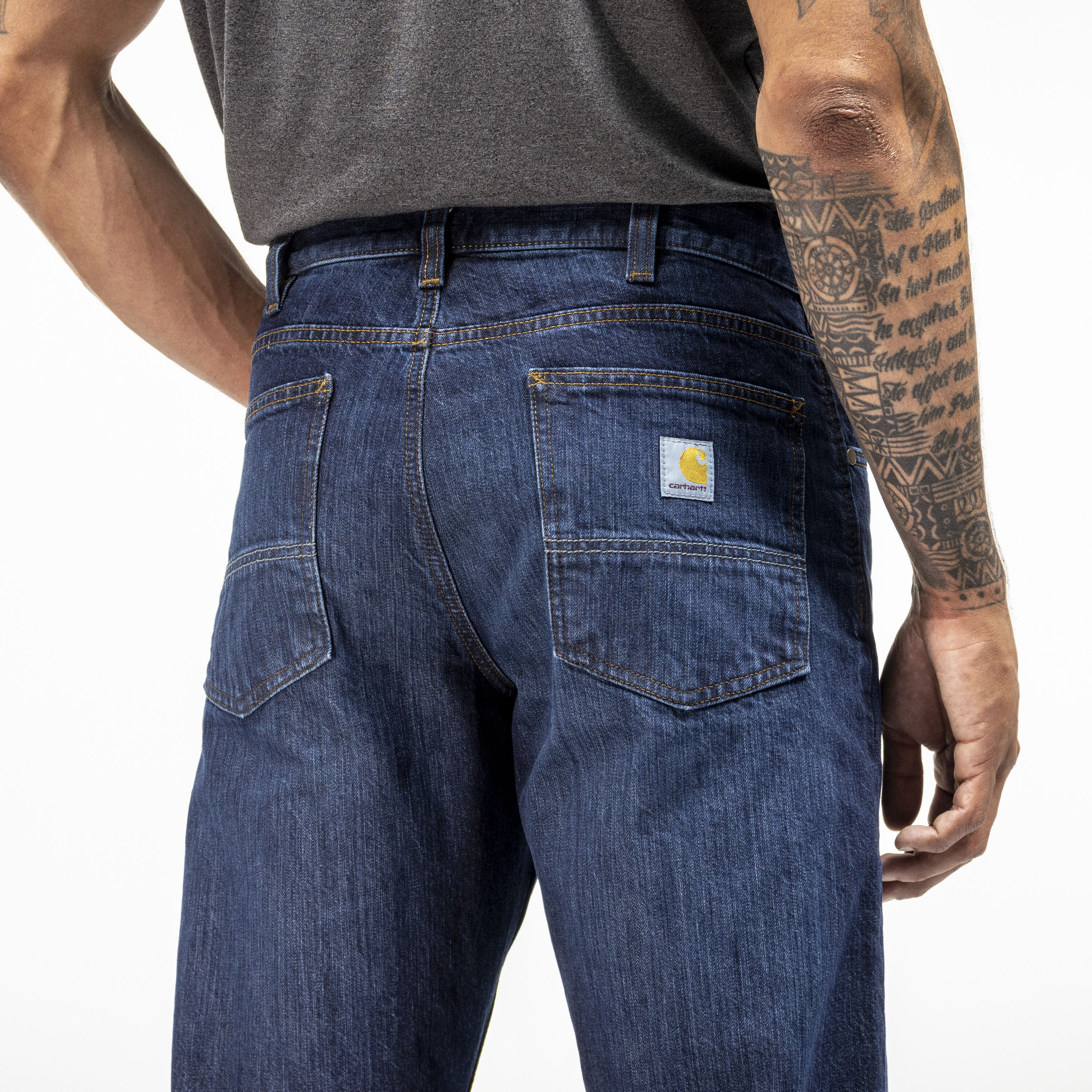 Pantalones de Mezclilla Carhartt Relaxed Fit Deep Creek para Hombre 38 x 30 