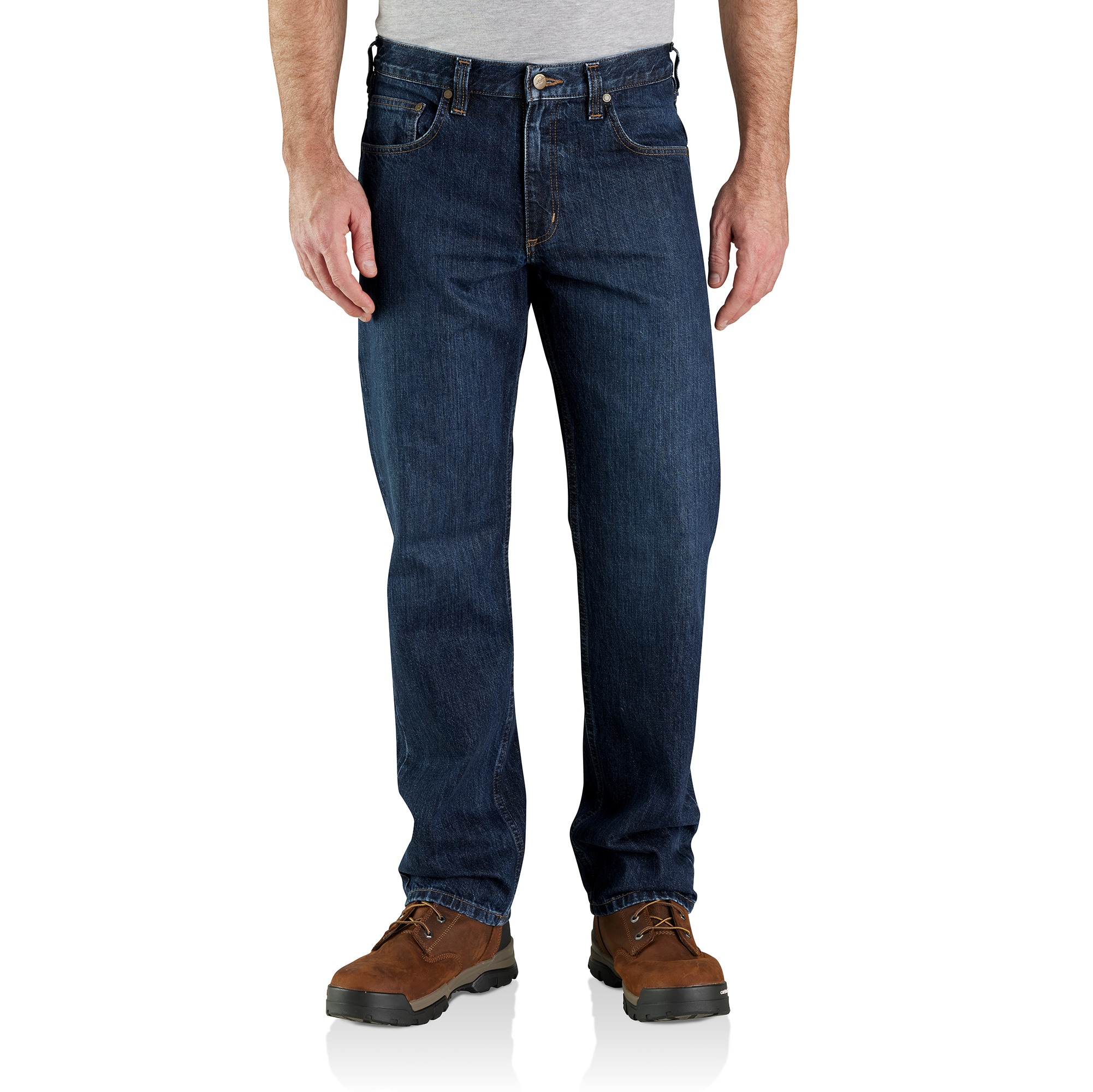 Pantalones de Mezclilla Carhartt Relaxed Fit Deep Creek para Hombre 38 x 30 