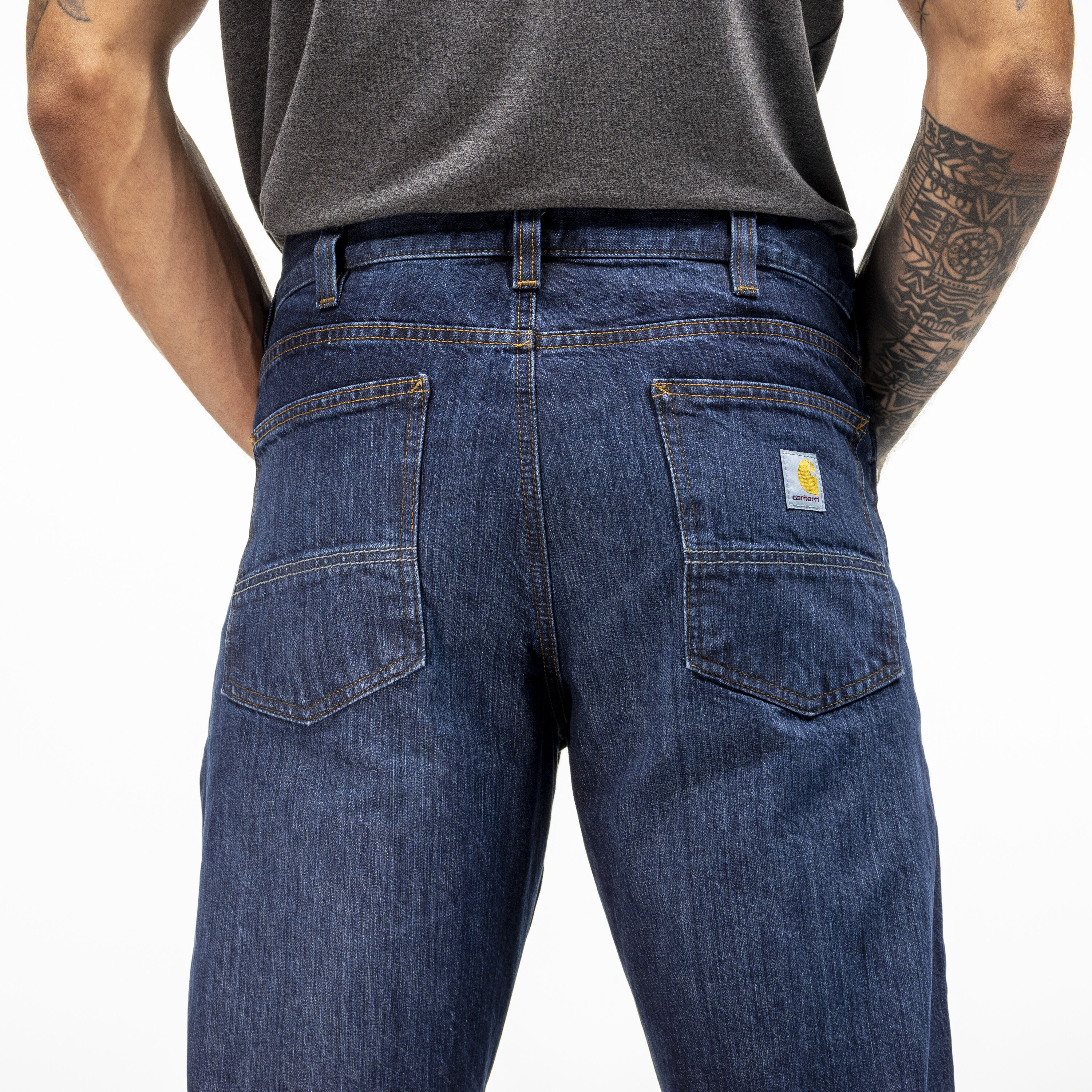 Pantalones de Mezclilla Carhartt Relaxed Fit Deep Creek para Hombre 38 x 30 
