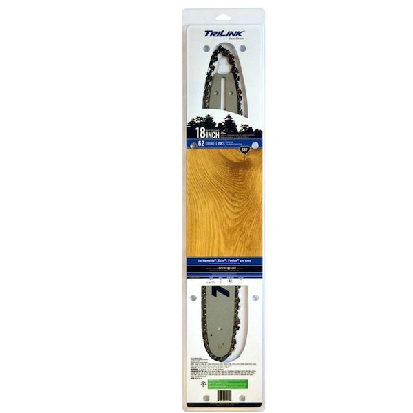 Home Improvement 18 in. Bar Chain Combo 62 Drive Links - HO3993613