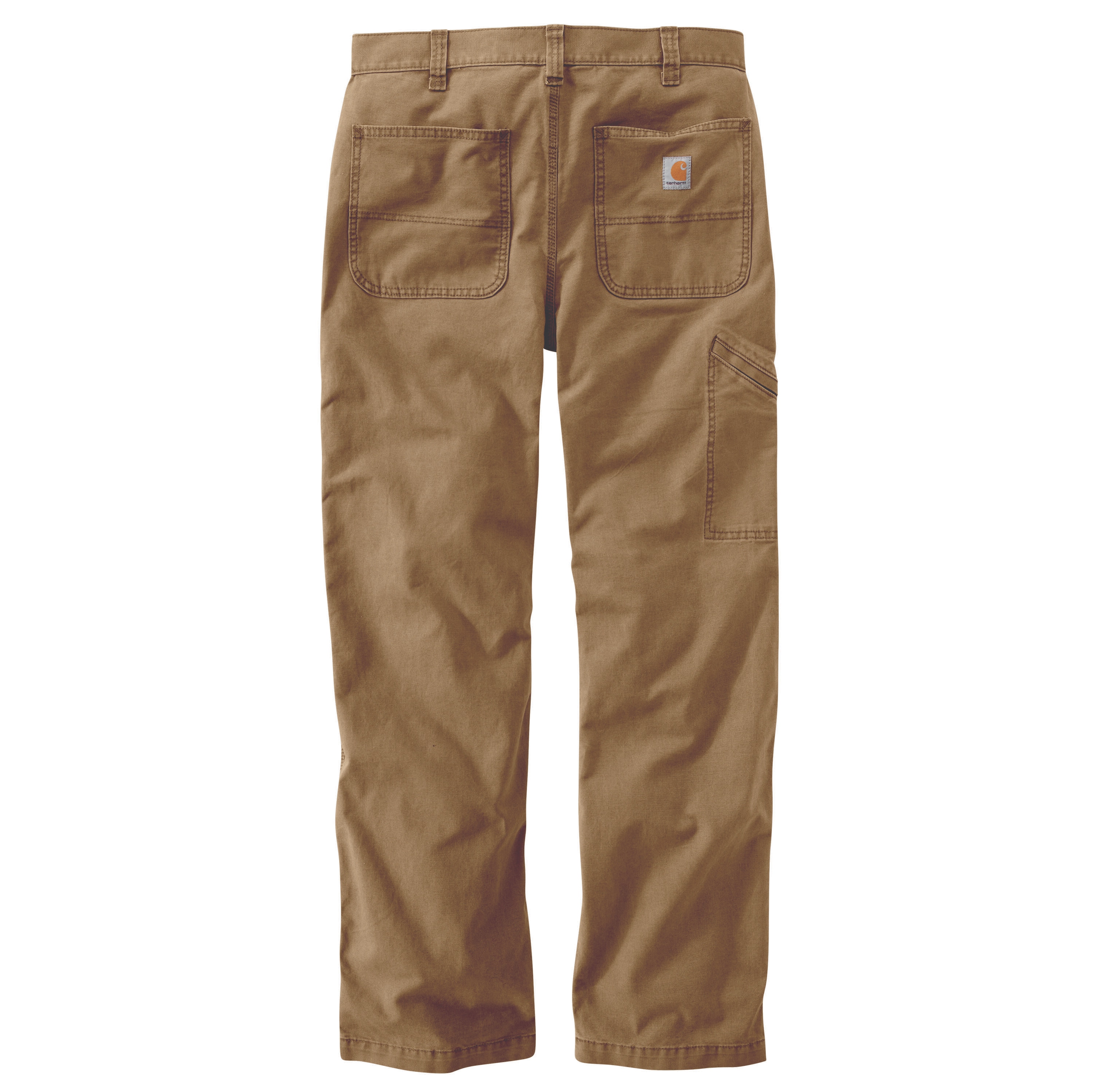 Pantalones de trabajo de lona caqui oscuro de ajuste relajado para hombre de Carhartt (44 x 30)