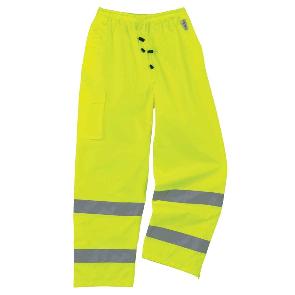 Pantalones de trabajo unisex adultos en color verde limón (talla Extra Grande) 24425