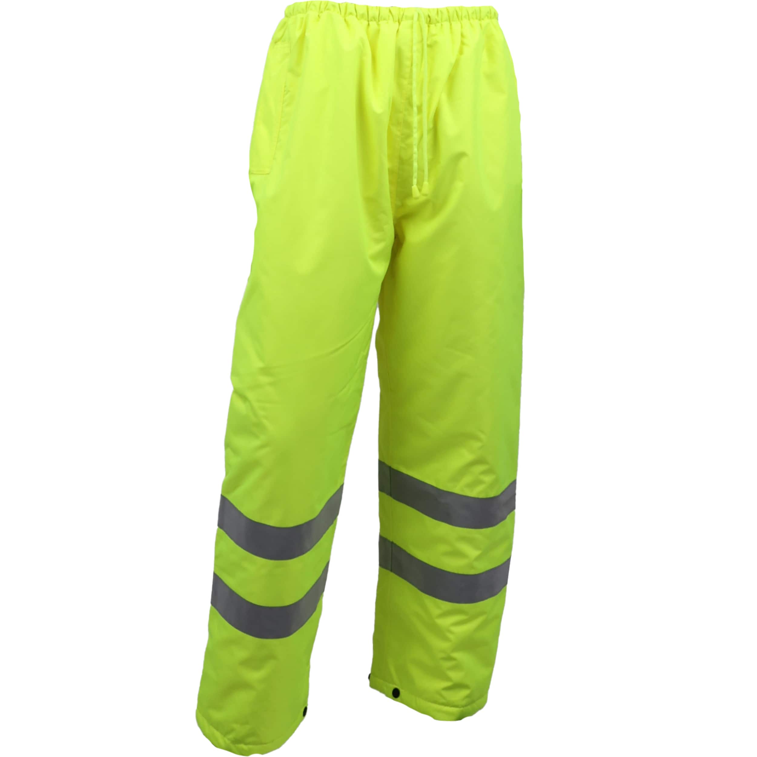 Pantalones de trabajo de color amarillo de alta visibilidad de ajuste regular para hombres de la marca Boss (Talla Grande) 3NR4000L