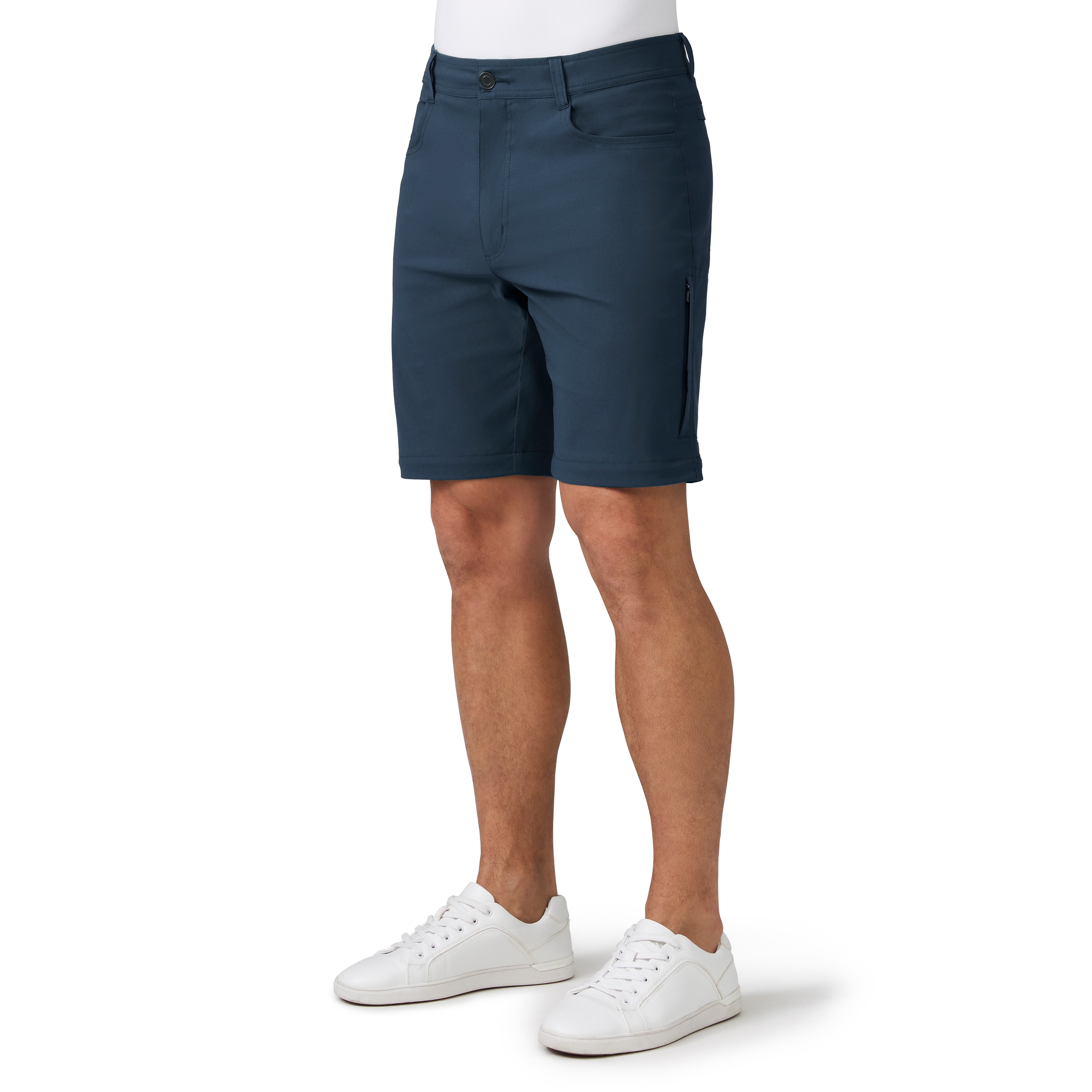 Pantalones de trabajo con corte regular y ajuste para hombre en color Azul Acero tejido Cargo (38 x 32)