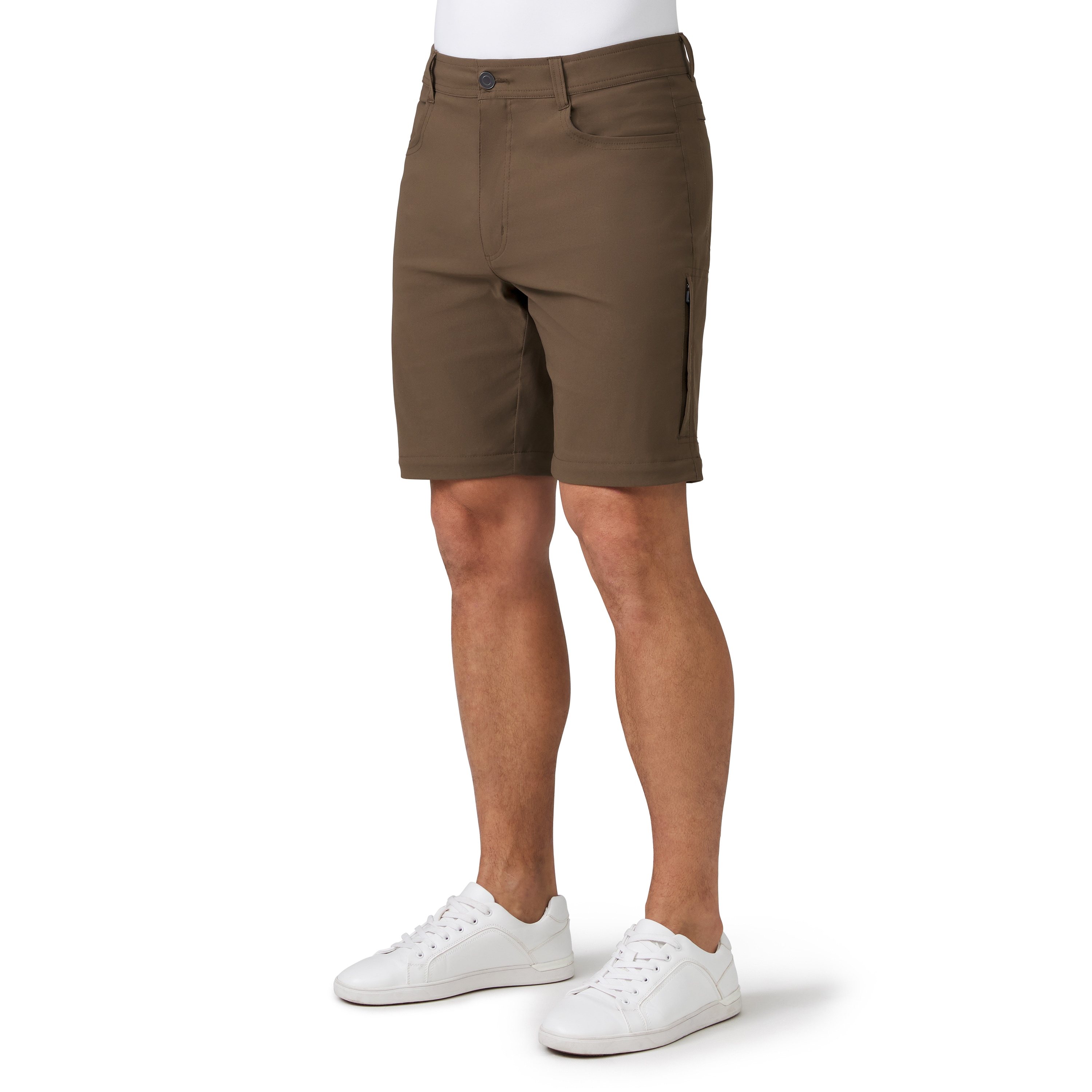 Pantalones de trabajo cargo tejidos a la silla de ajuste regular para hombres de Free Country (38 x 32)