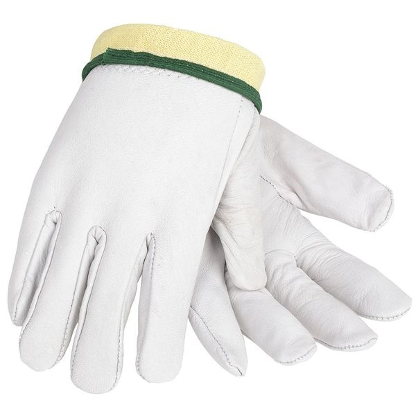 Guantes Resistentes al Corte Condor, Nivel de Corte A2, 16 ga, Blancos, XL - 2MDA2