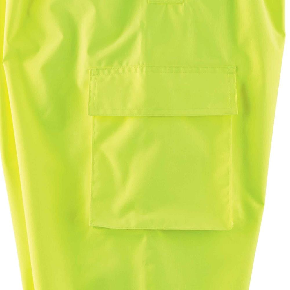 Pantalones de trabajo unisex en color verde limón para adulto (talla XX-grande) 25426