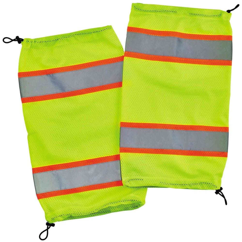 Pantalones de trabajo unisex para adultos en color verde limón GloWear (Talla única, ajuste para la mayoría) 29093
