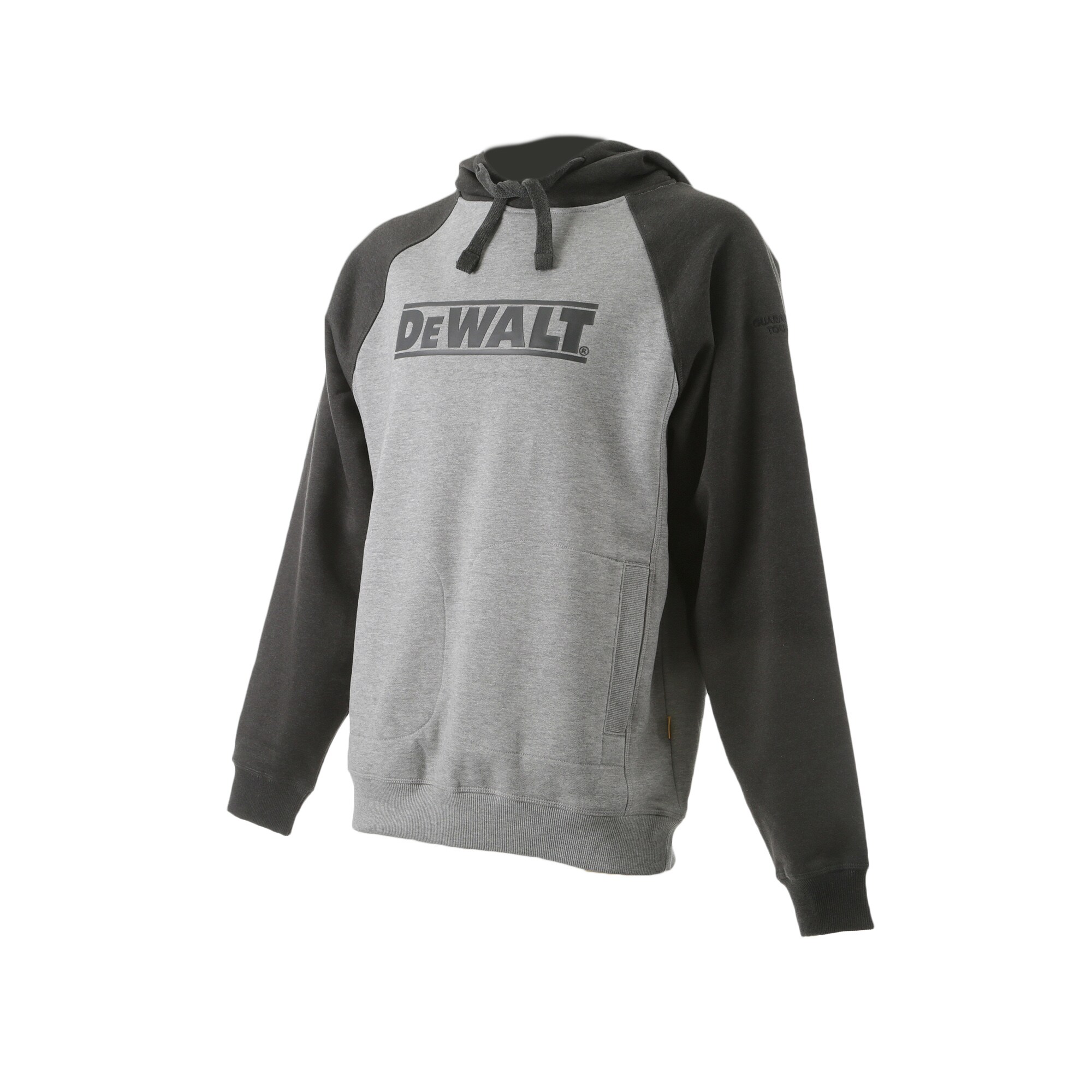 Sudadera con capucha de manga larga de tela francesa gris para hombre DEWALT (Talla 3XL)