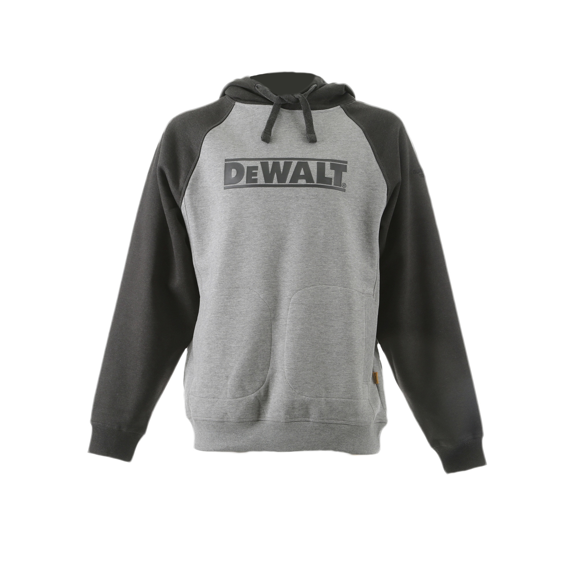 Sudadera con capucha de manga larga de tela francesa gris para hombre DEWALT (Talla 3XL)