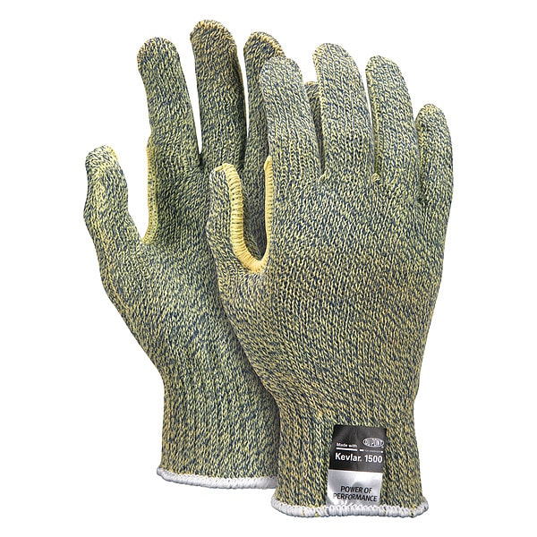 Guantes de seguridad resistentes al corte Mcr Safety, Nivel 4 de corte, calibre 7, azules, Talla S - 9399S.
