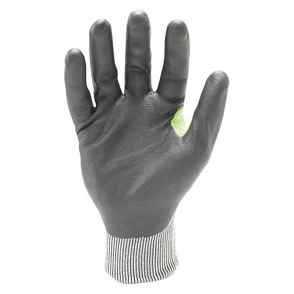 Guantes recubiertos resistentes a cortes Ironclad Performance Wear, Nivel A2 de corte, calibre 18, color gris, 2XL (11) - KKC2FN-06-XXL