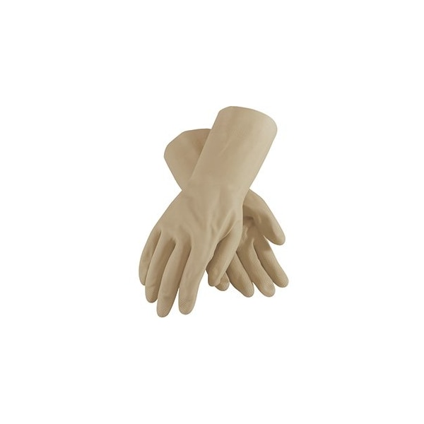 Guantes Resistentes a Químicos Pip 11-4/5" de Látex de Caucho Natural, Talla M, Paquete de 12 - 47-L171N/M