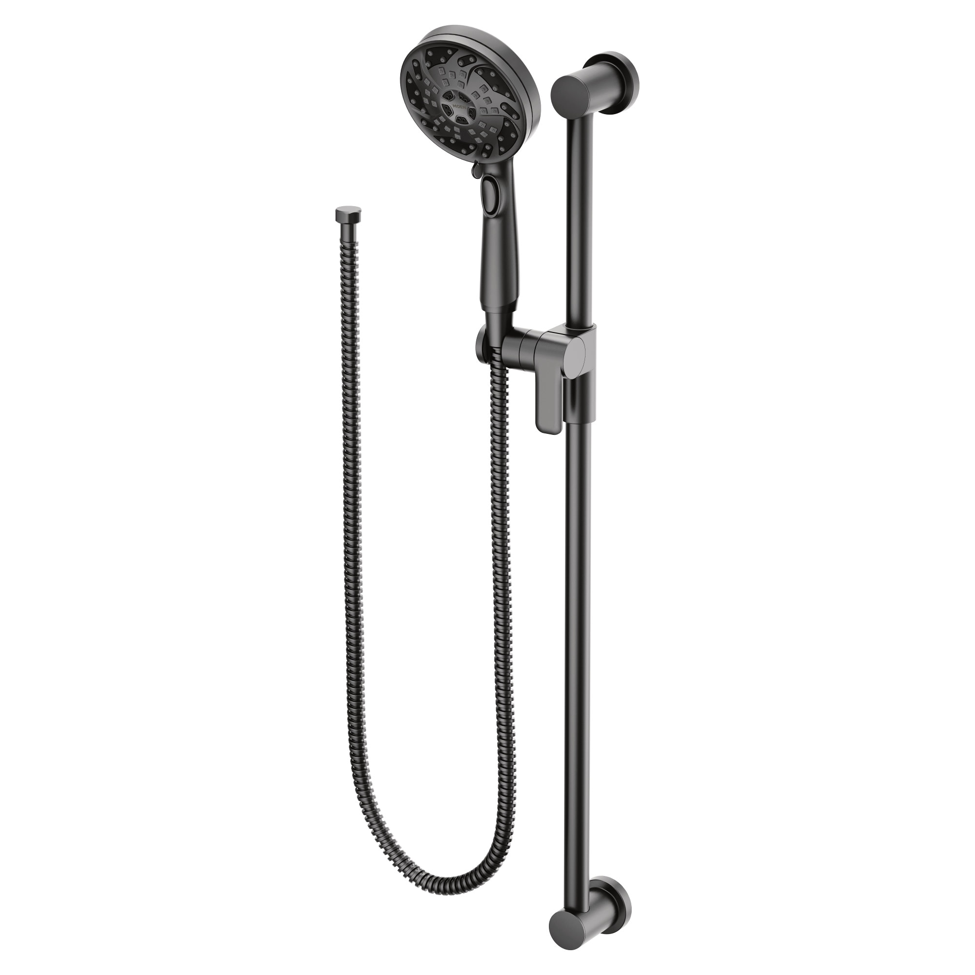 Grifo redondo para bañera y ducha en negro mate de Moen (Válvula no incluida) Se vende por separado