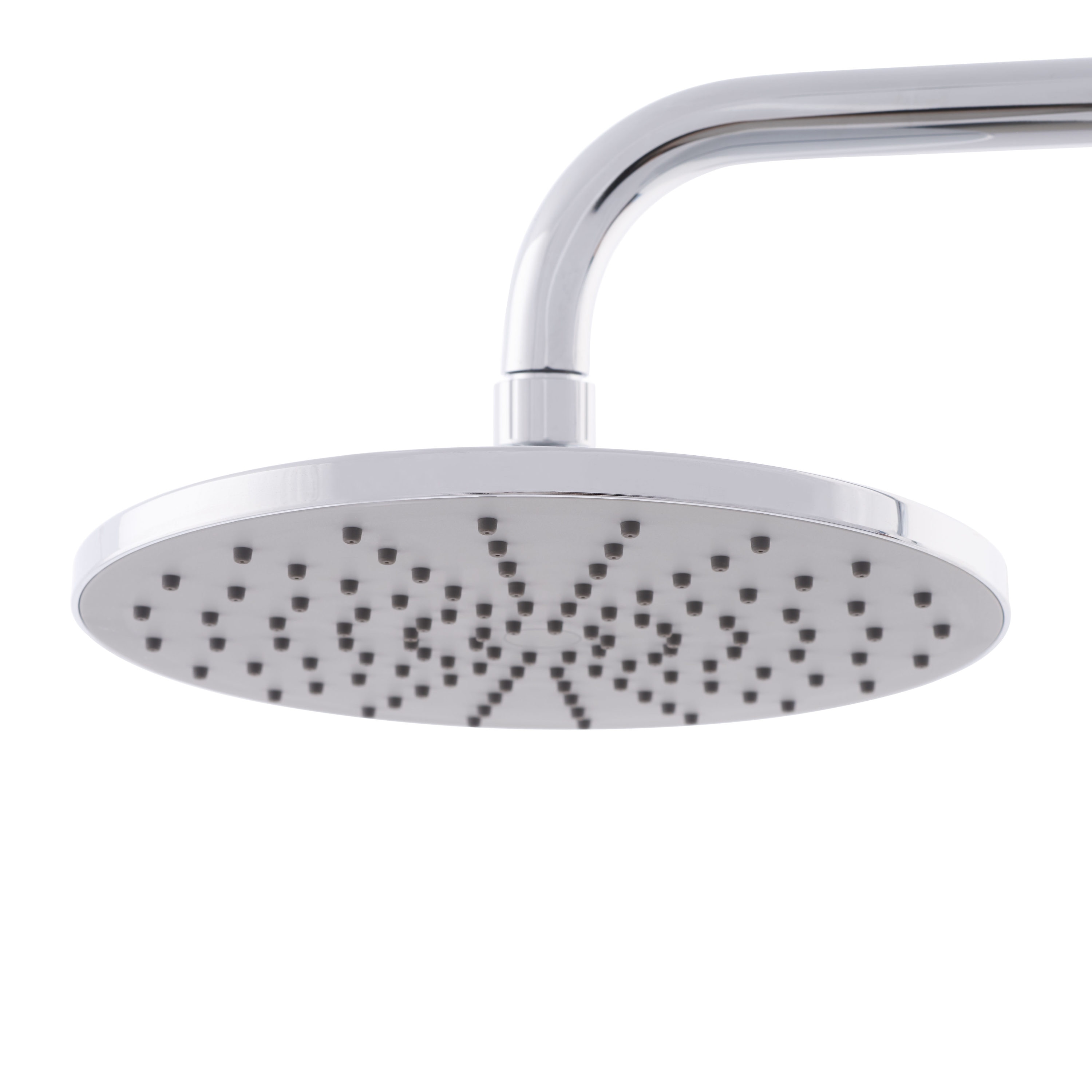 Combinación para Baño de Safavieh, Cromo con 2 Manijas, Multicepillo de 8 Pulgadas para Bañera y Ducha con Válvula BRC3368C