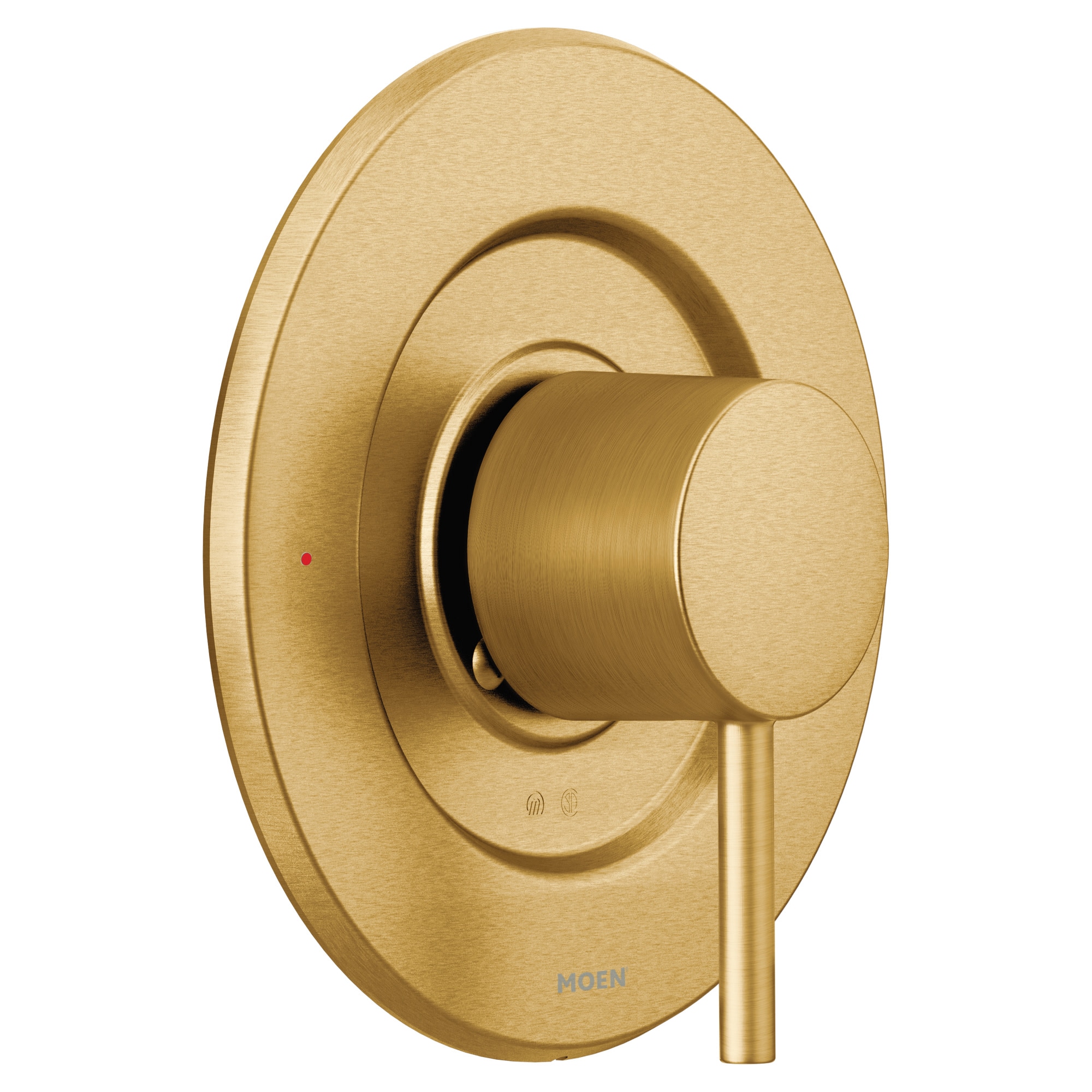 Grifo de bañera y ducha redondo de 1 manija en dorado cepillado Align de Moen - Se vende por separado T3291BG