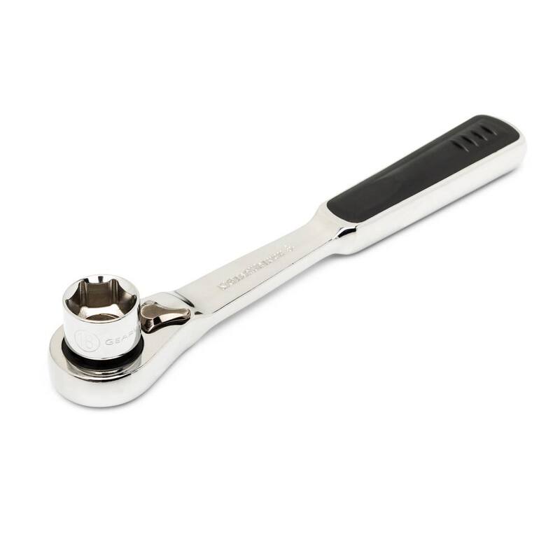 Juego de herramientas mecánicas GEARWRENCH Pass-Thru de 1/4 y 3/8 de pulgadas de unidad de 6 puntos SAE/Métrico (46 piezas) - 8946