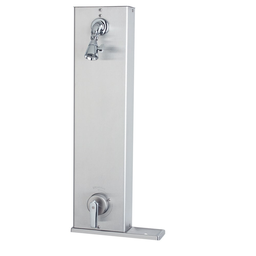 Regadera Speakman Sentinel Mark II cromada con una manija, función única, y válvula de 2.75 pulgadas S-1590-AF