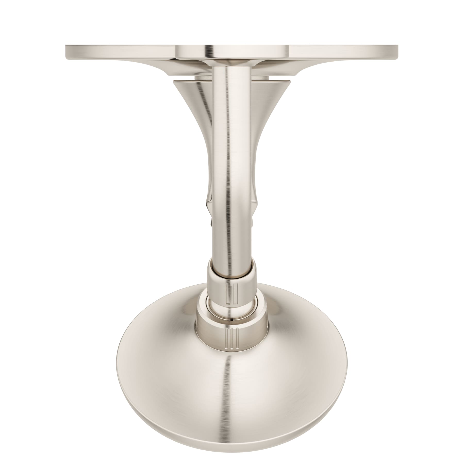 Mezcladora de ducha redonda de 1 manija y función única, níquel cepillado Pfister Weller 3.219 pulgadas LG89-7WRK