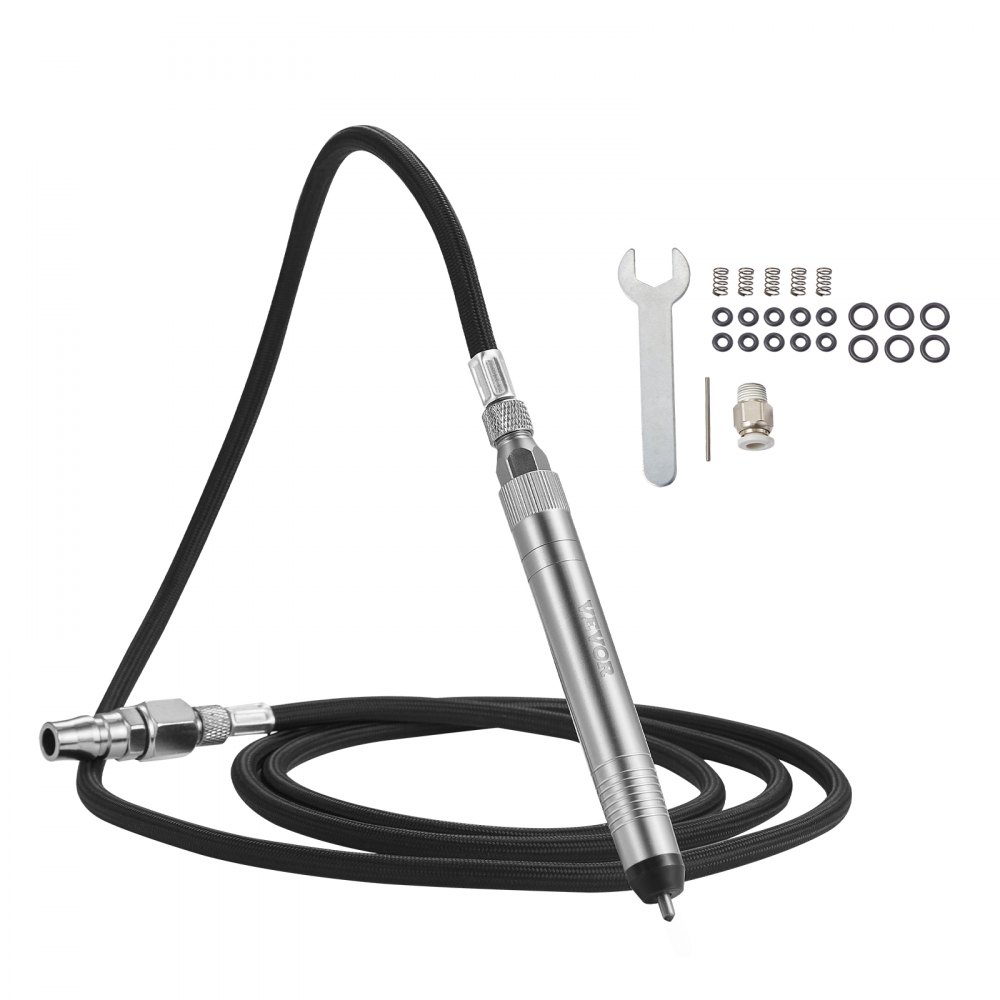 VEVOR Pneumatic Engraving Pen Air Scribe 1/4" Micro Grinder Pencil Carving Tool - QDDKB14INCH1LP4JQV0