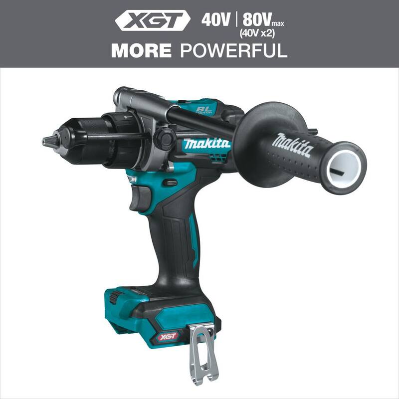 Makita 40V Max XGT Sin escobillas inalámbrico 1/2 pulgadas Martillo Taladro de impacto, Herramienta solamente - GPH01Z