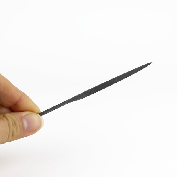 Excel Blades Knife Needle File 5.75" Cut #2 Hobbt and Jewelry File, 12pk - 55604
