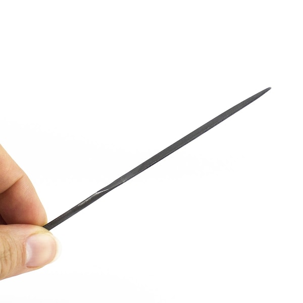 Excel Blades Knife Needle File 5.75" Cut #2 Hobbt and Jewelry File, 12pk - 55604