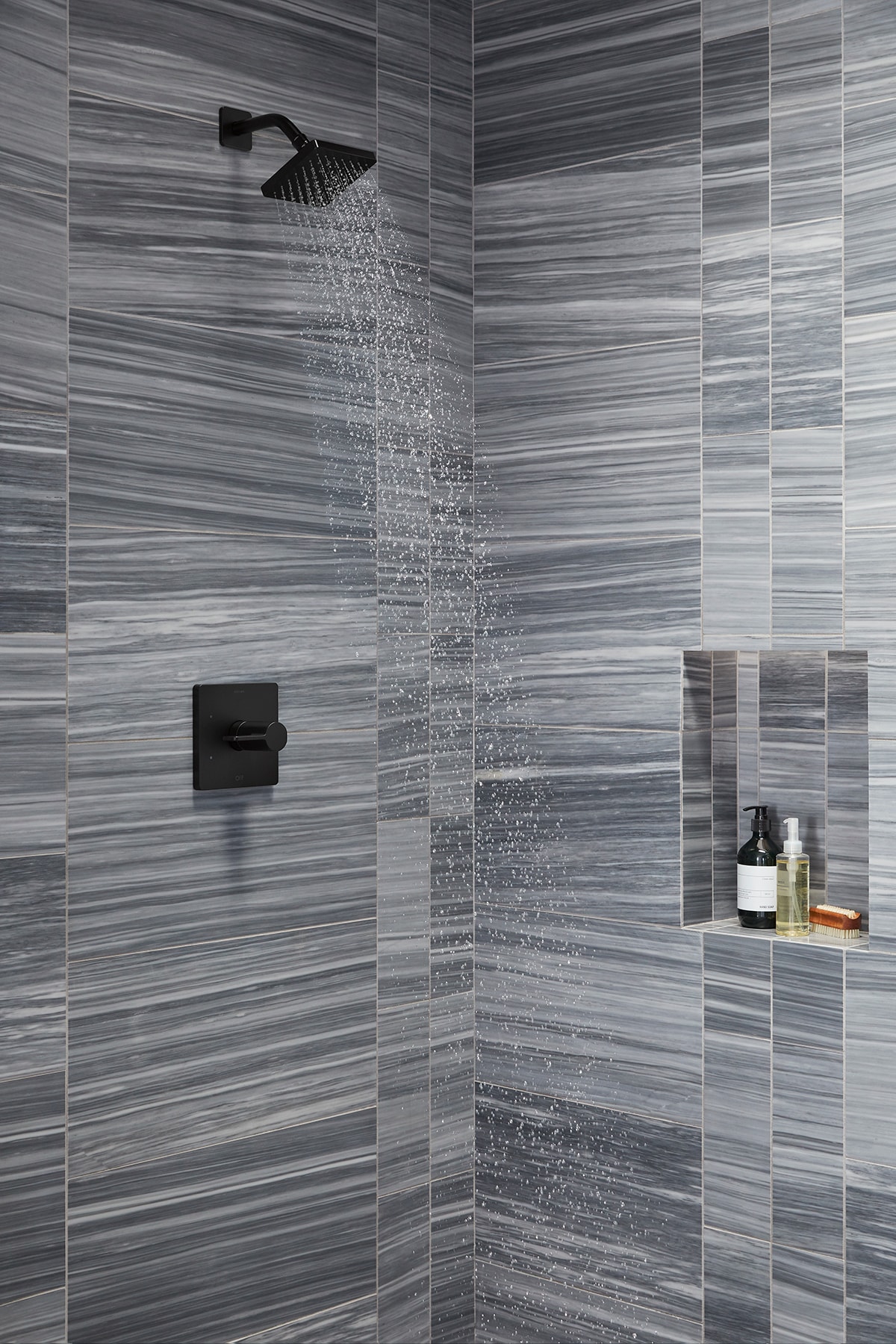Mezcladora para Regadera de una sola Manija en Negro Mate KOHLER Rite-Temp se Vende por Separado K-TS23501-4-BL