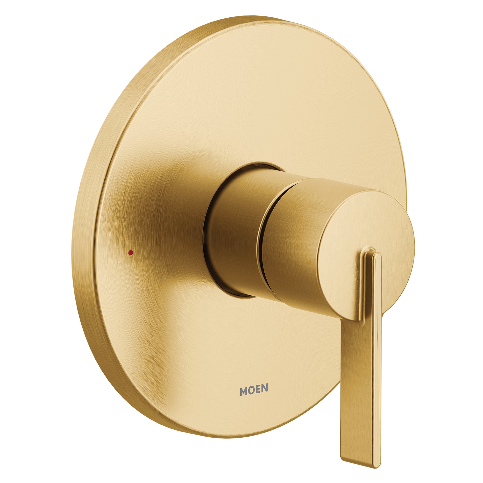 Grifo de ducha de una sola manija color oro cepillado vendido por separado Moen Cia UT2261BG