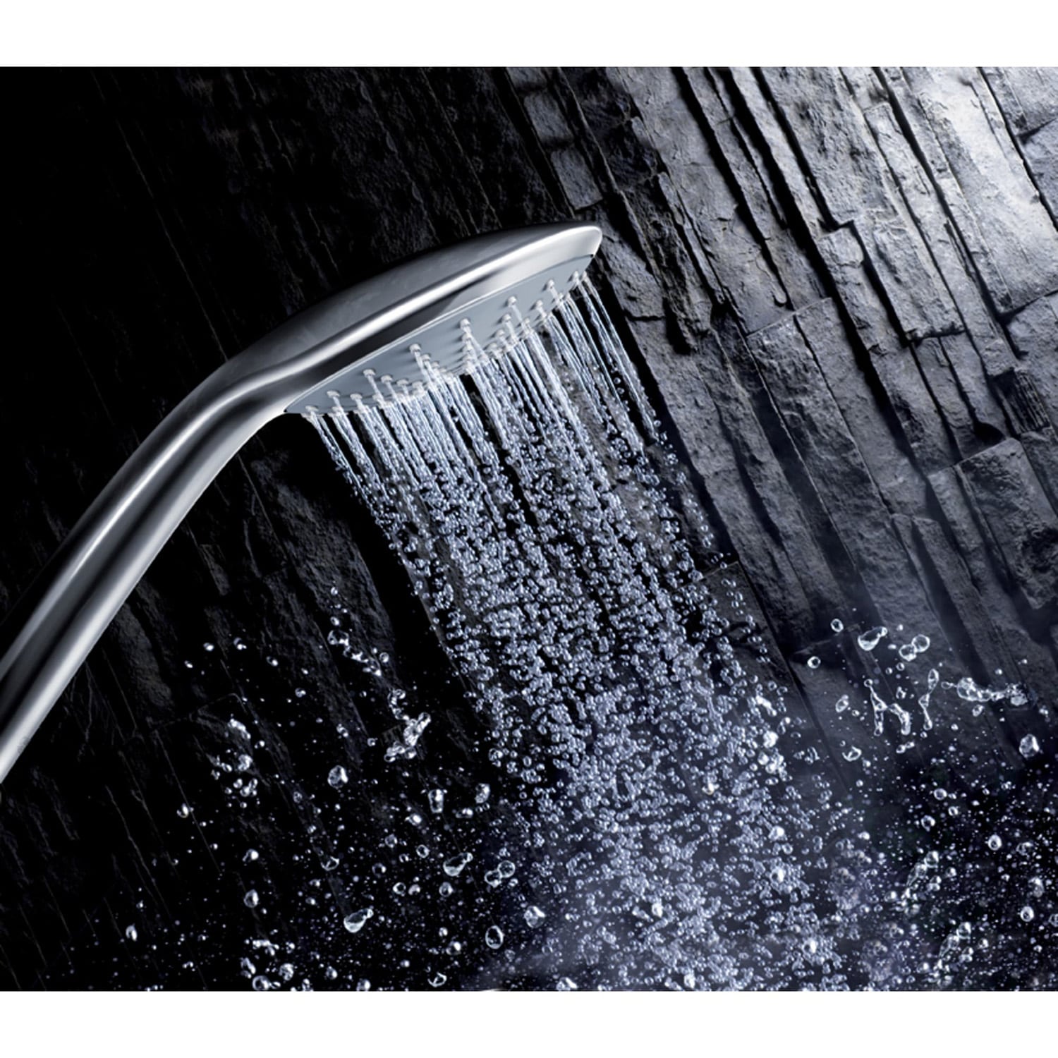 Mezcladora de regadera redonda de 1 manija y acabado niquelado cepillado GROHE 27239EN0
