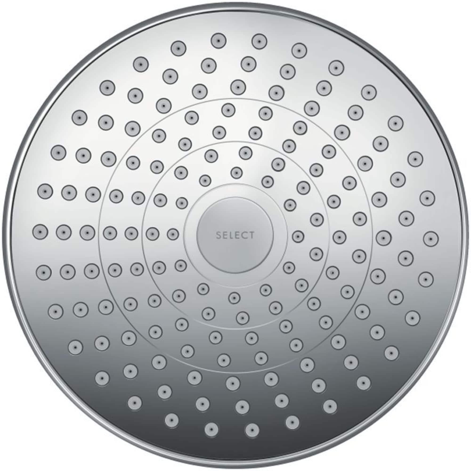 Hansgrohe Dorado Cepillado óptico Se vende por separado Grifo de ducha redondo multifunción de 7.38 pulgadas 04388250