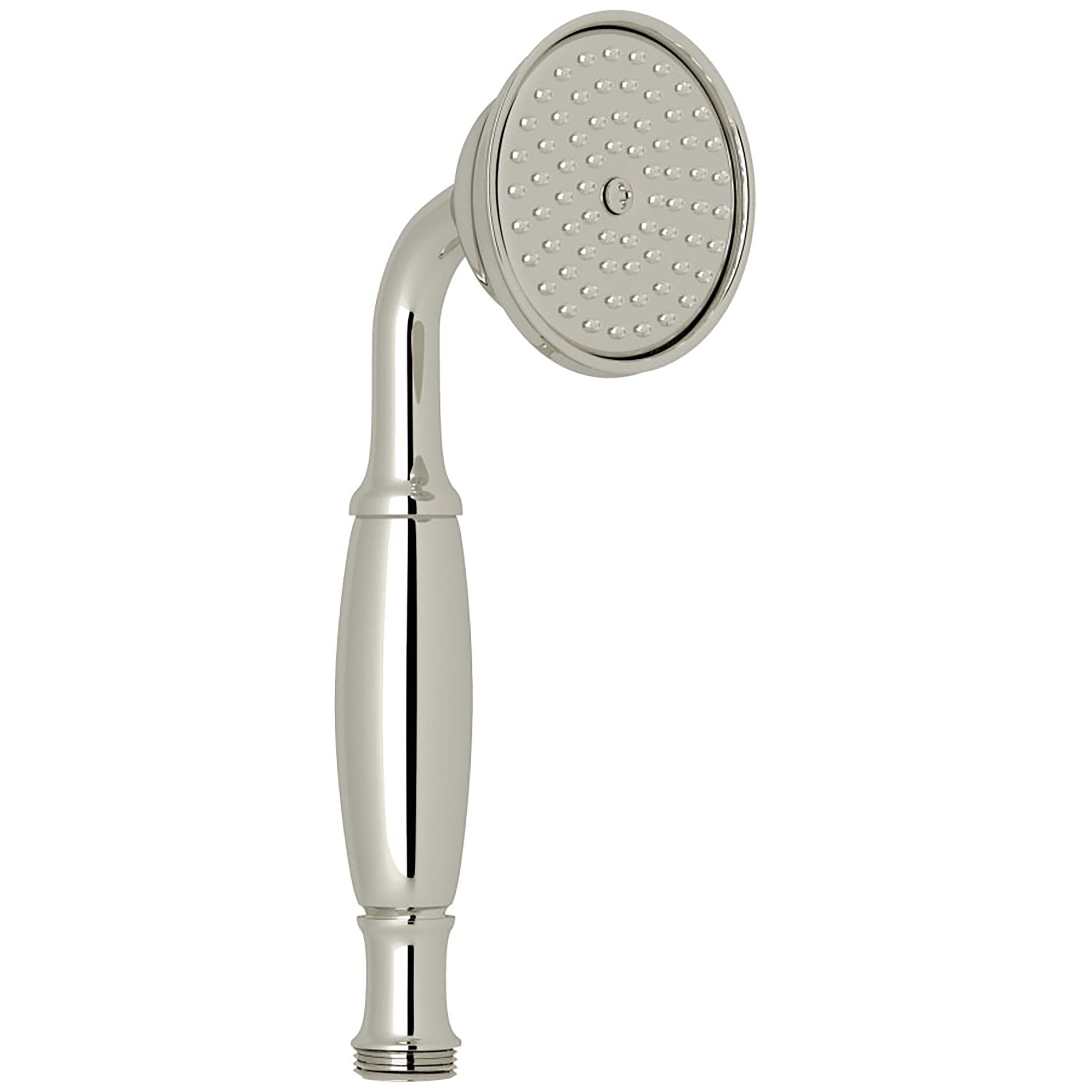 Regadera de Spa Rohl Niquelado Pulido, se vende por separado, función única, cabezal de ducha redondo de 10 pulgadas.