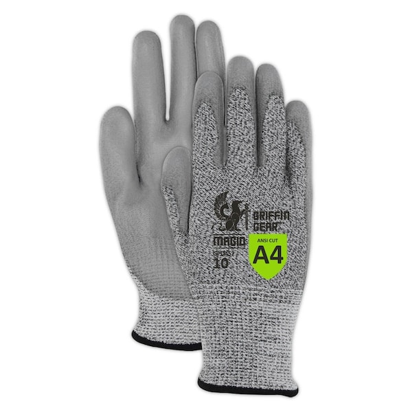 Guantes recubiertos Magid, sal y pimienta - GPD452-6