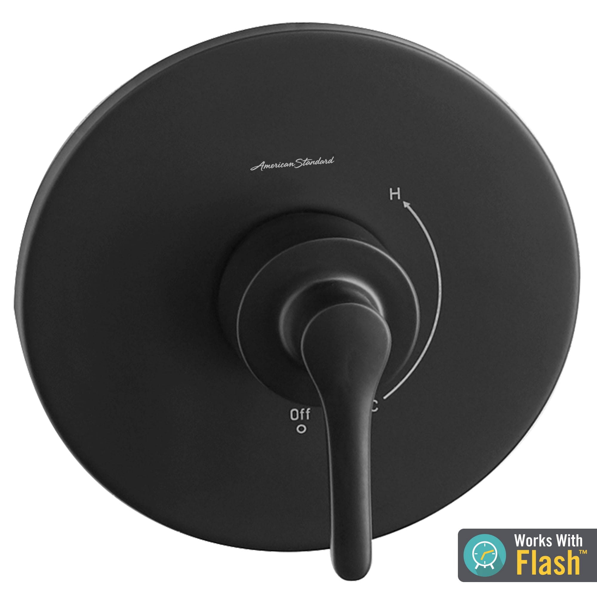 Mezcladora de ducha de una sola manija en color negro mate Studio S de American Standard, se vende por separado TU105500.243.