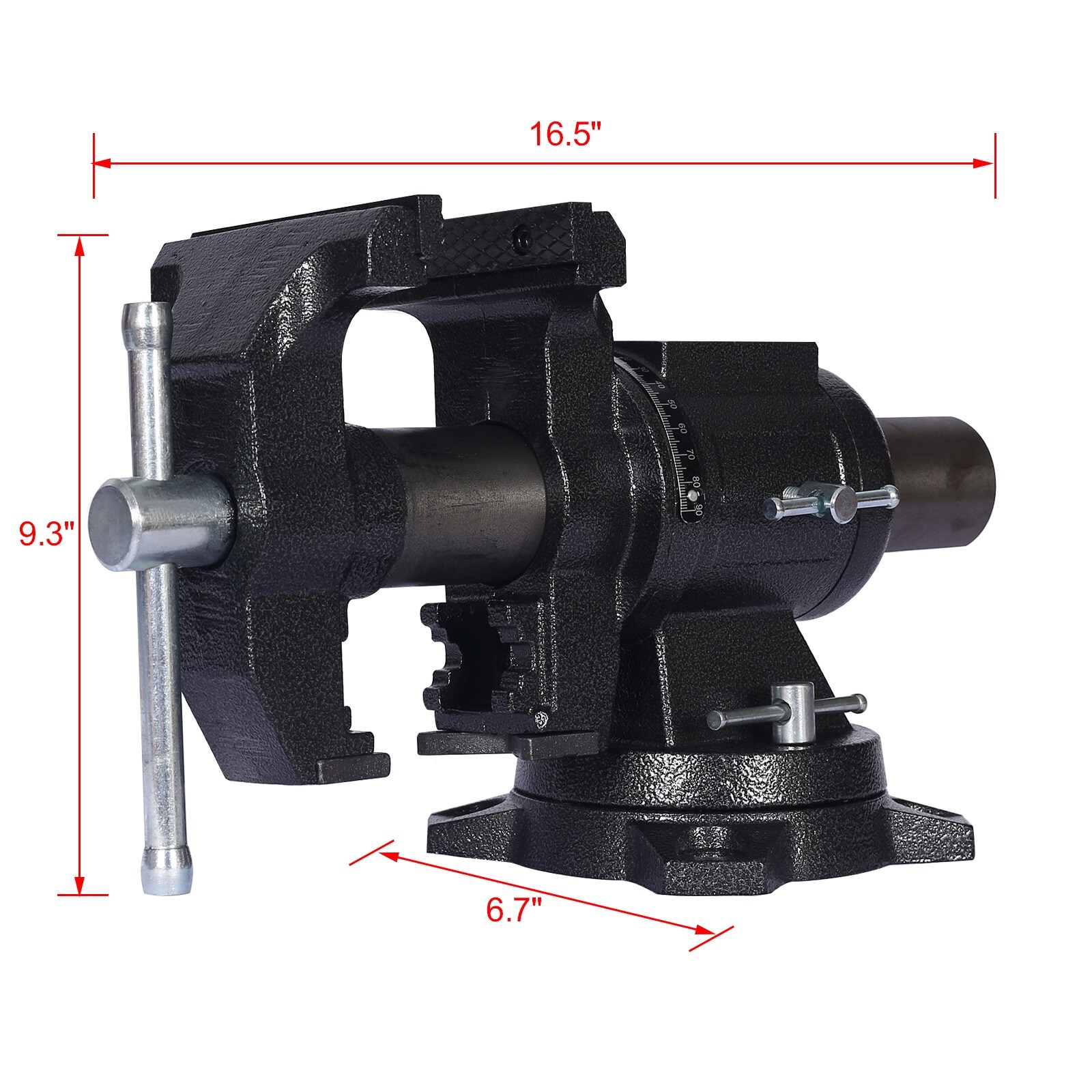 Morsa de Acero Multiusos Siavonce de 5 pulgadas XH38540