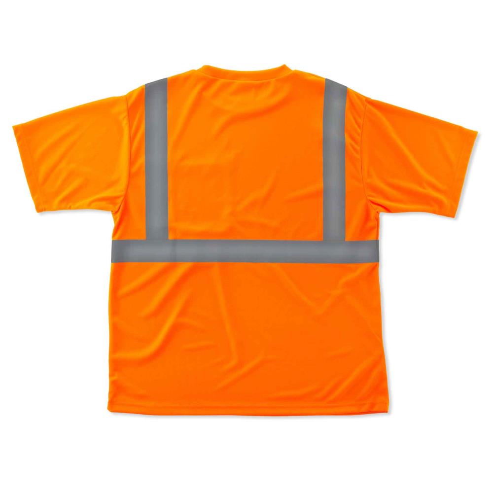 Playera Naranja de Manga Corta para Hombre GloWear (Talla XS) 21511
