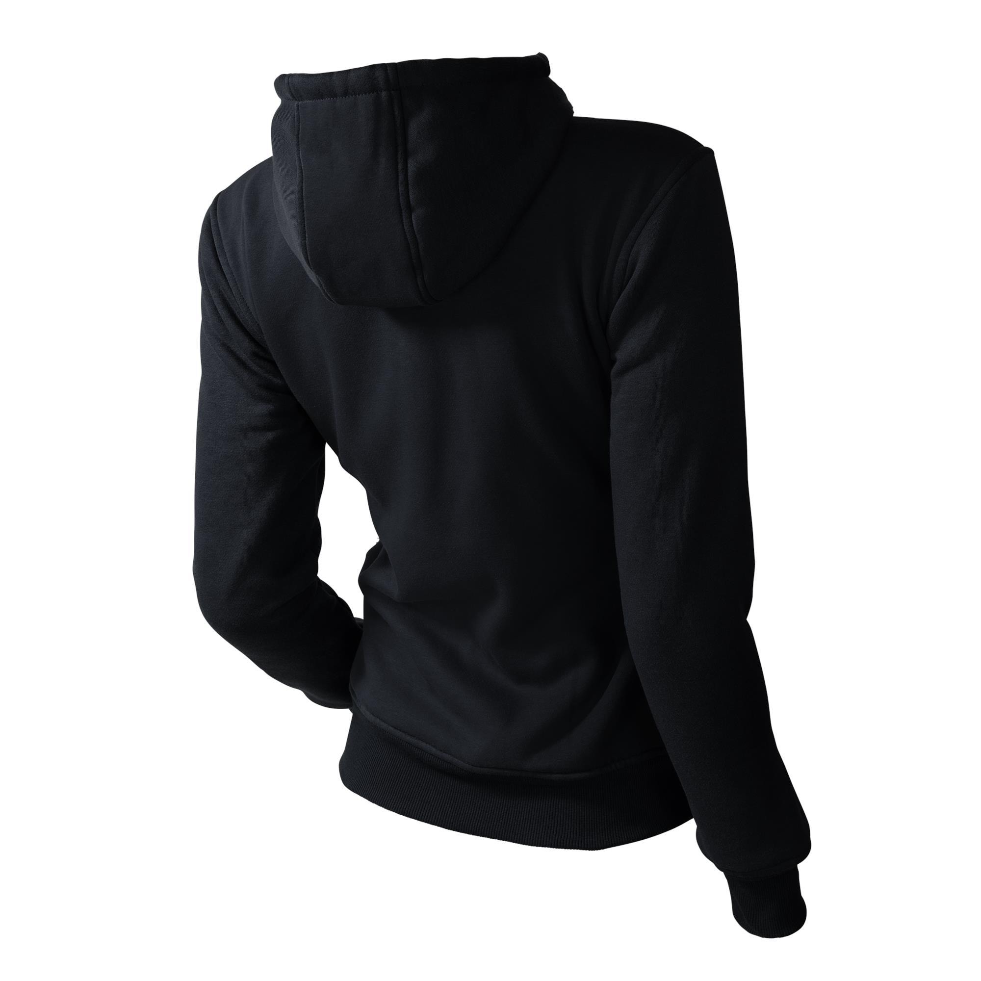 Sudadera térmica para mujer en color negro (talla pequeña)