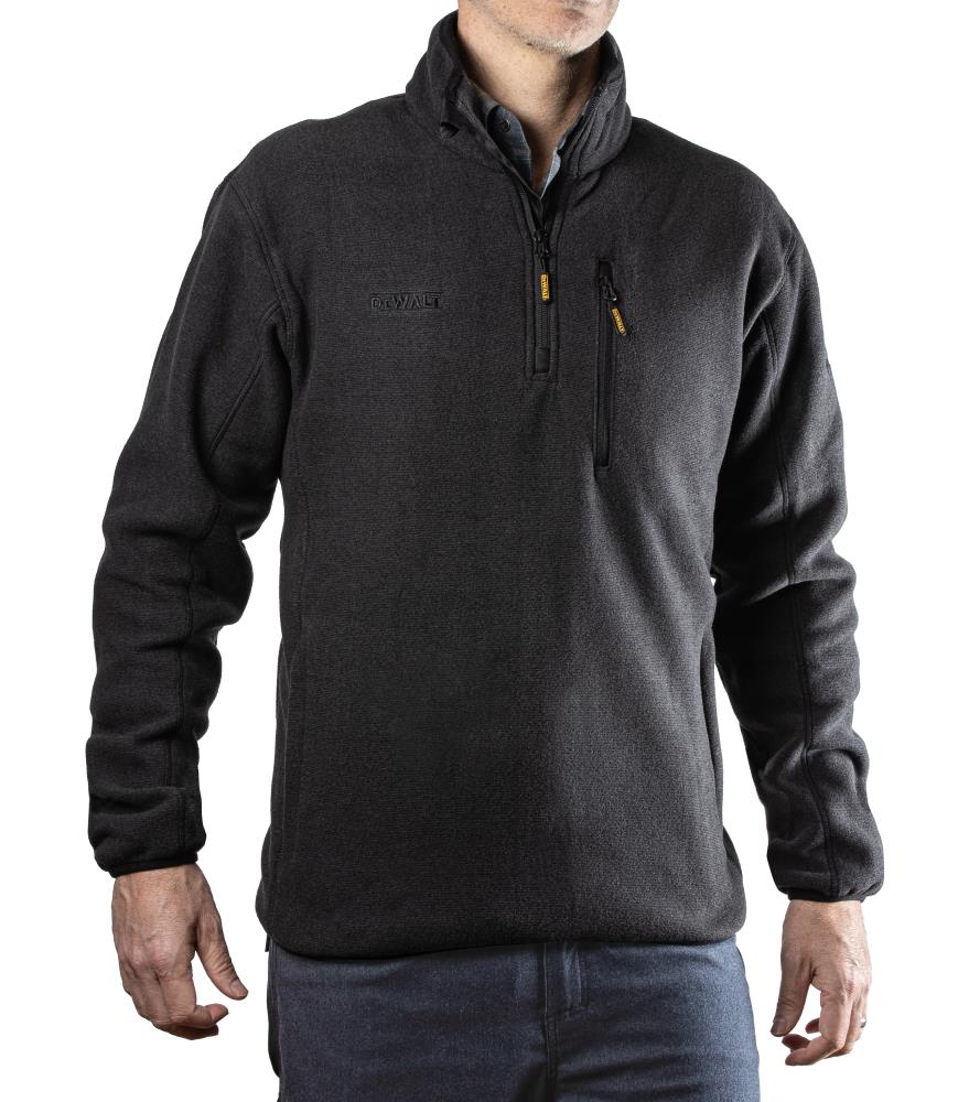 Sudadera de franela negra para hombre DEWALT (Grande) DXWW50010-BLK-L