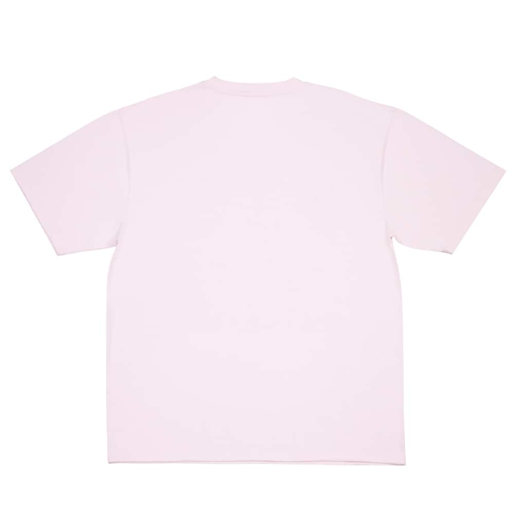 Playera de manga corta de pachón rosa para mujer de Infinity Brands (Talla Grande)