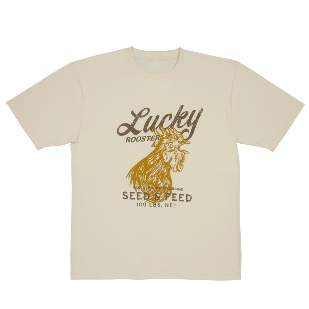 Playera de manga corta para hombre en color blanco hueso de Infinity Brands (extra grande)