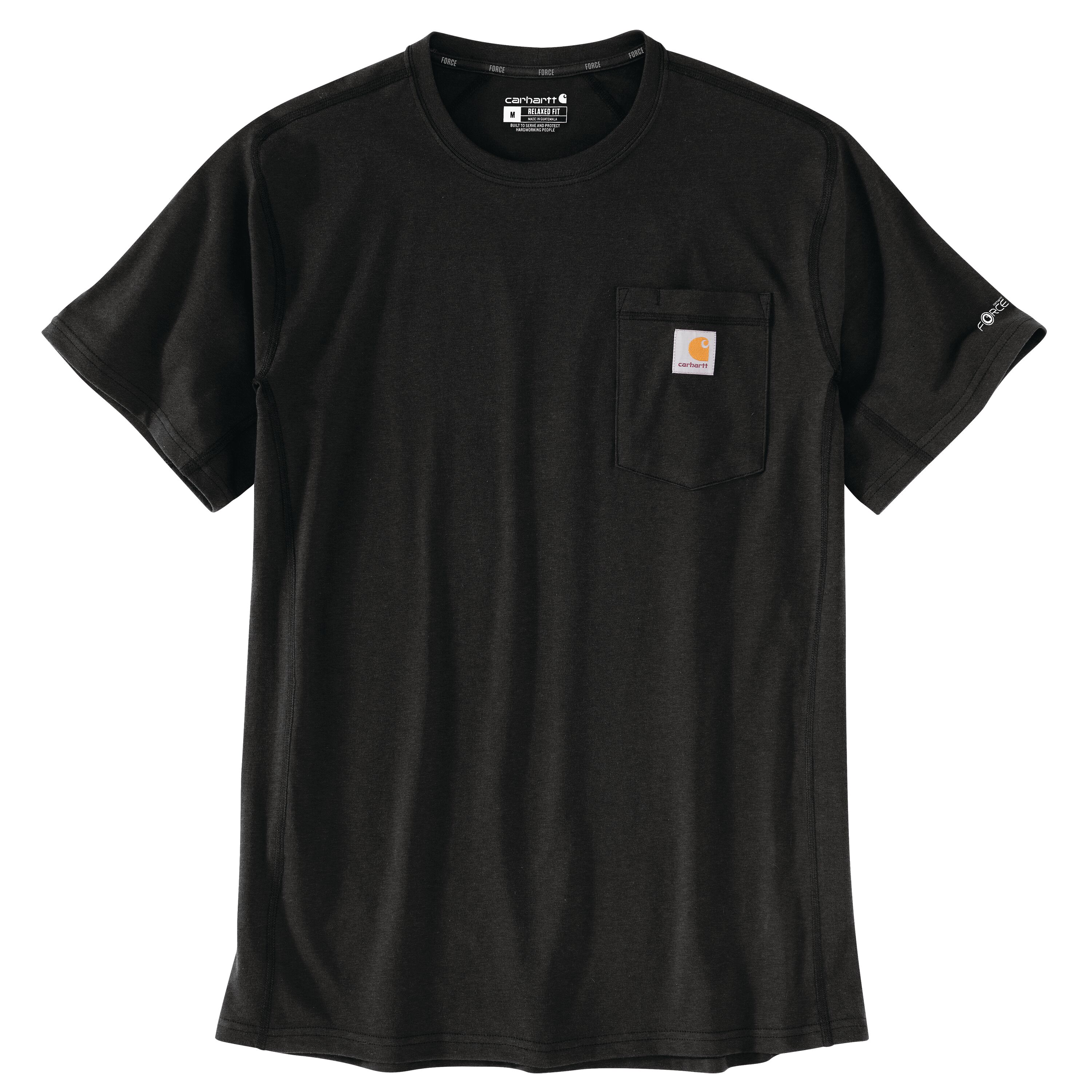 Playera de Manga Corta Negra para Hombre de Carhartt (XL)
