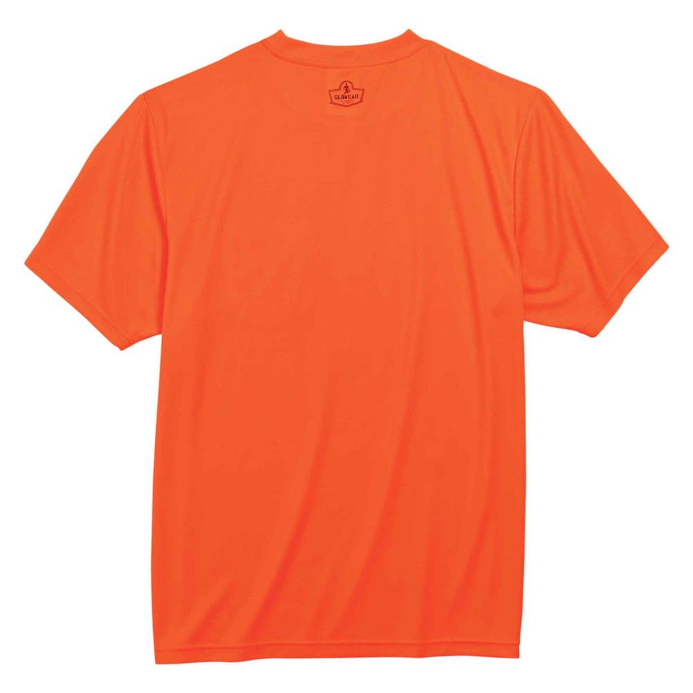 Playera naranja de manga corta para hombre GloWear (talla 2XL)