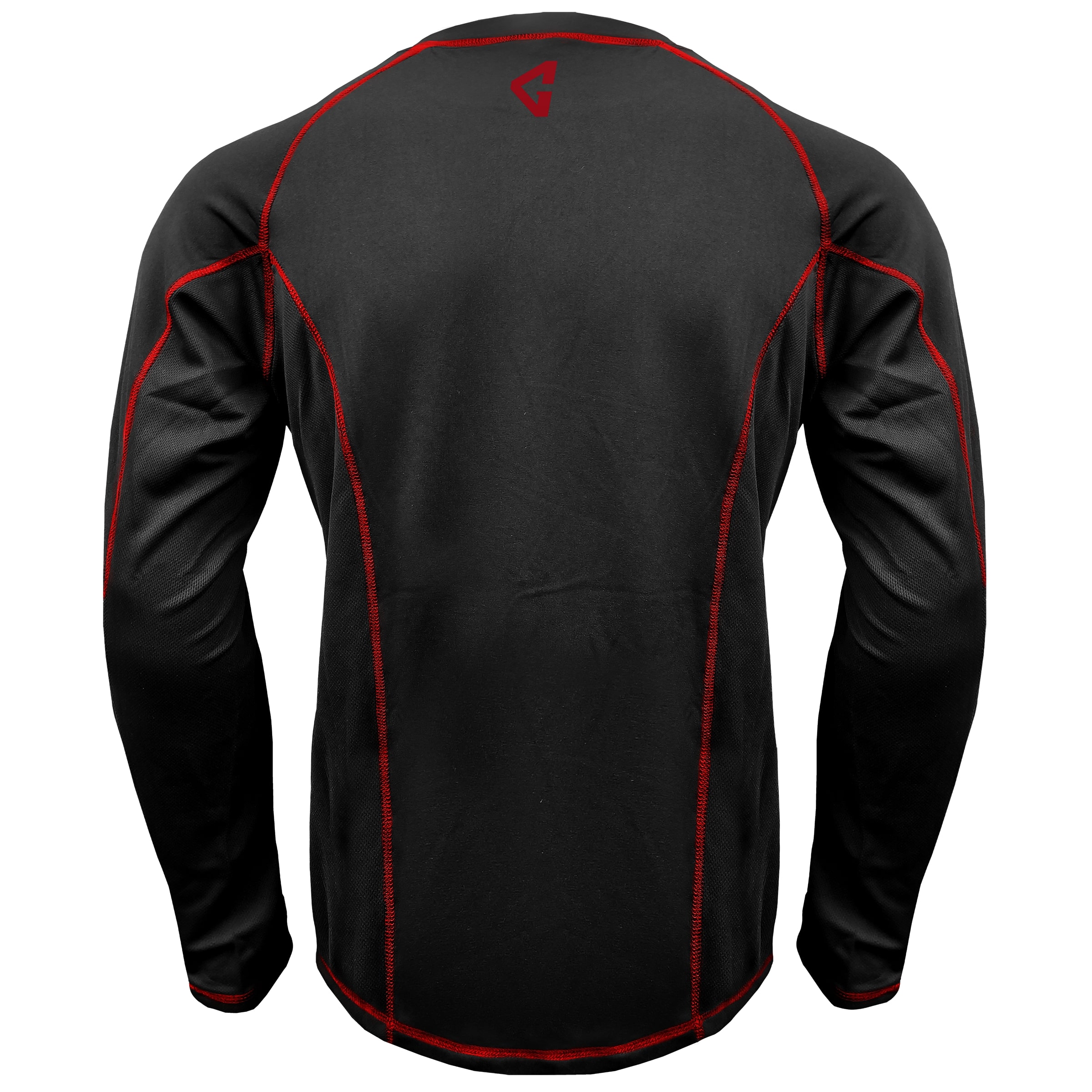 Playera térmica negra de manga larga para hombre Gerbing (Talla pequeña)