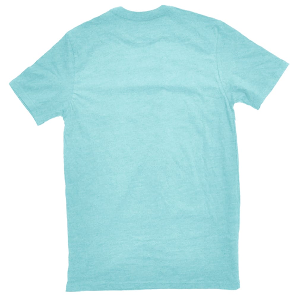 Playera de manga corta de punto azul unisex para adulto (Talla Mediana) STPL-13777  WAH M.