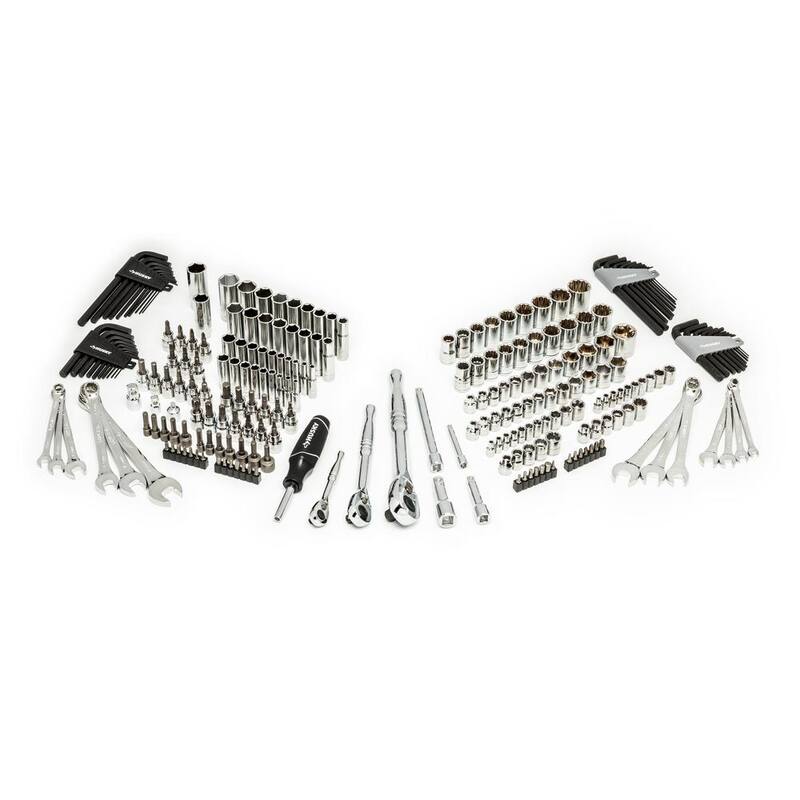 Set de herramientas mecánicas Husky en charolas de EVA (274 piezas) - H274MTSEVACB