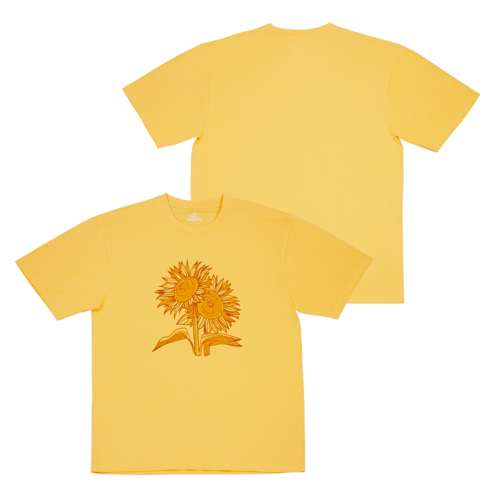Playera amarilla de manga corta para mujer de Infinity Brands (talla extra grande)