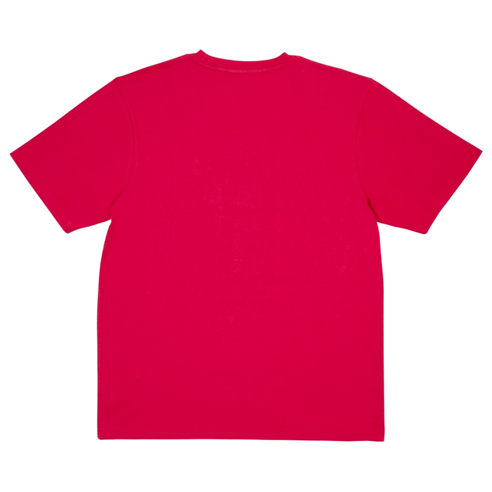  Playera de manga corta de jersey rojo para mujer de Infinity Brands (Grande)