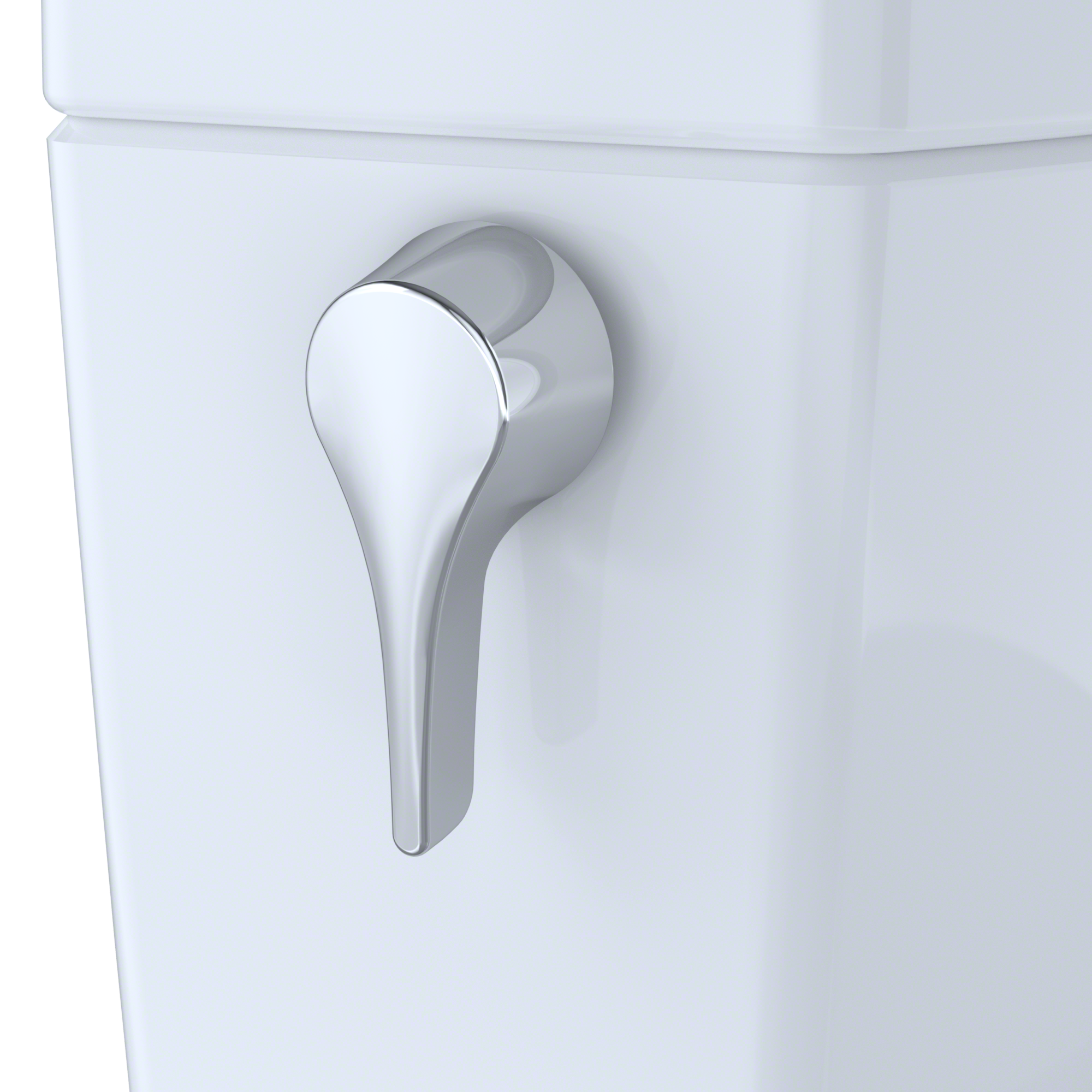 Bidet TOTO Washlet+ Blanco Algodón Individual Alargado Altura estándar Cierre suave de 2 piezas de 12 pulgadas Etiqueta WaterSense 1.0 GPF MW4423074CUFG-01