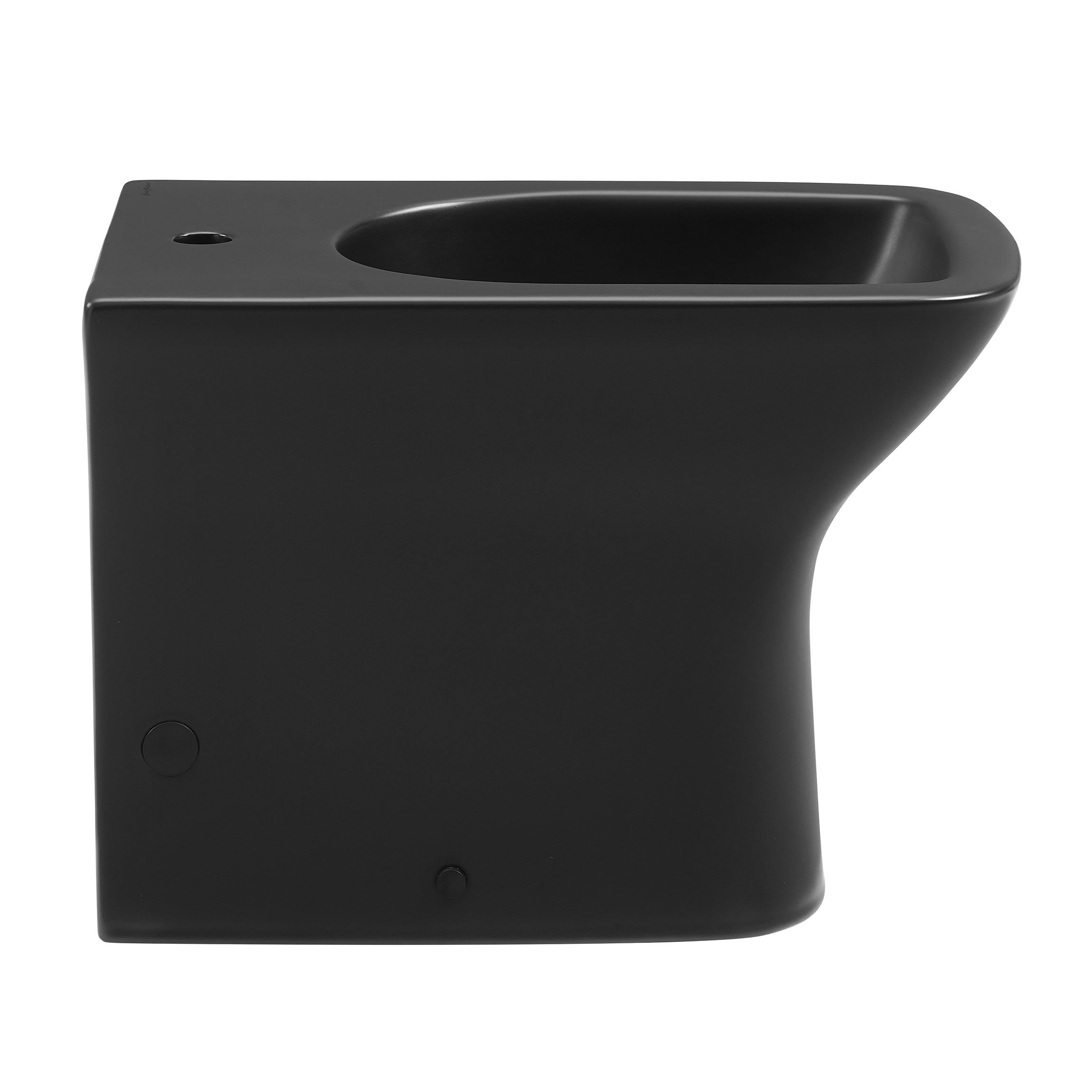 Bidet alargado en negro mate de altura estándar Swiss Madison SM-25-BDCHR04BK.