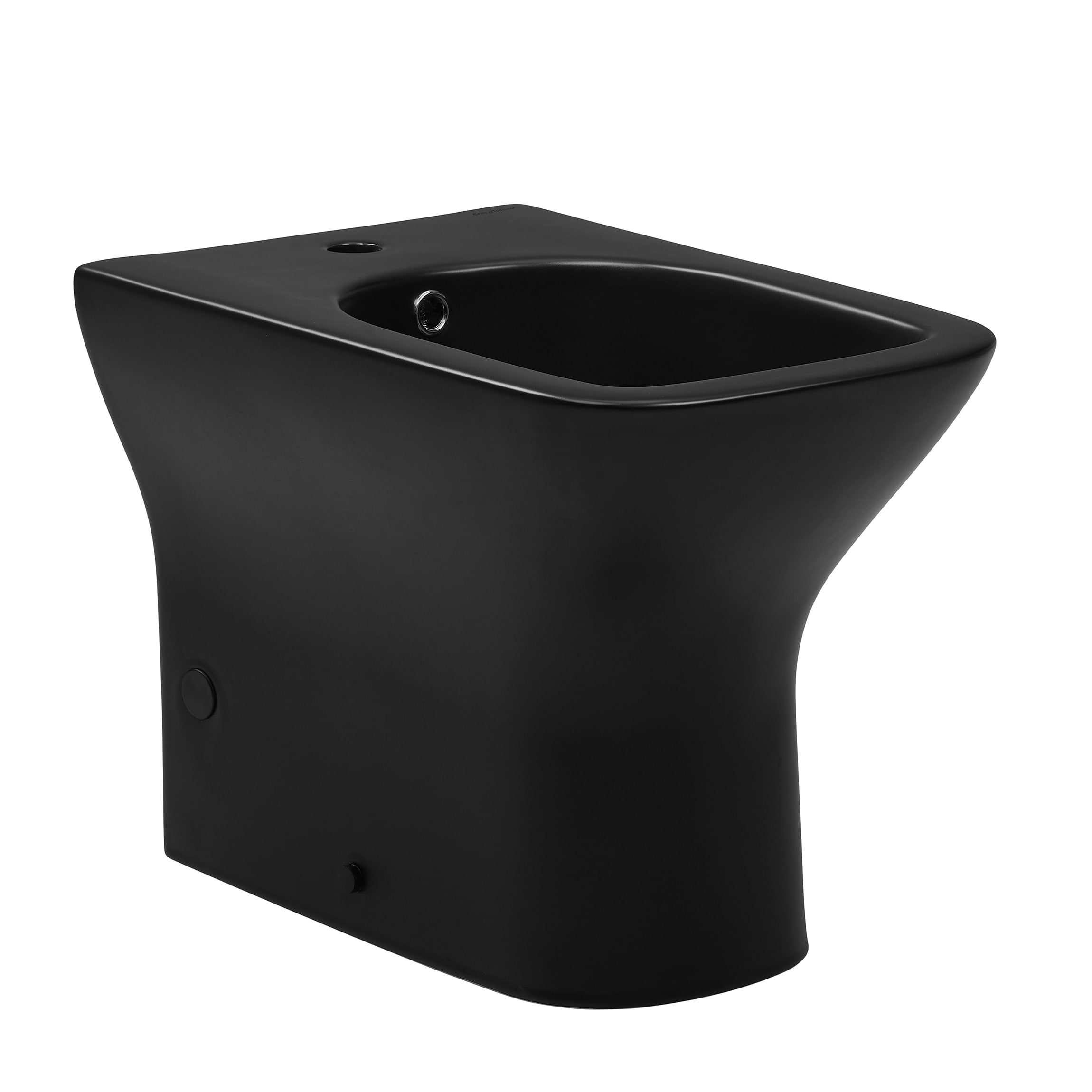 Bidet alargado en negro mate de altura estándar Swiss Madison SM-25-BDCHR04BK.